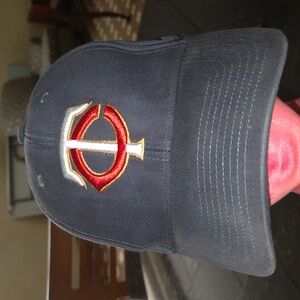 ‘47 MLB Minnesota Twins Embroidered Logo Baseball Strapback Cap